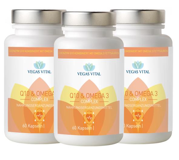 Q10 & Omega 3 | Pack 3